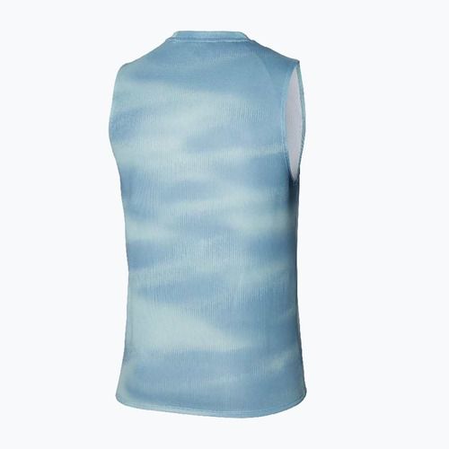 Футболка для бігу чоловіча Mizuno Core Graphic Sleeveless cloud blue