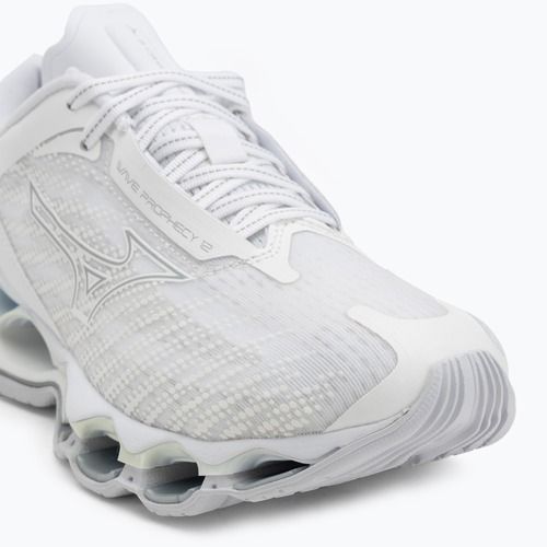 Кросівки для бігу жіночі Mizuno Wave Prophecy 12 white/silver