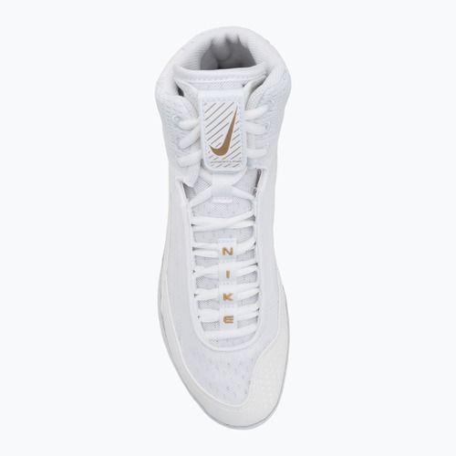 Кросівки борцівські Nike Inflict 4 white/metalic gold/photon dust/black