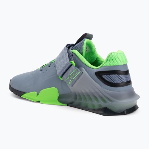 Кросівки для важкої атлетики Nike Savaleos ashen slate/green strike/anthracite
