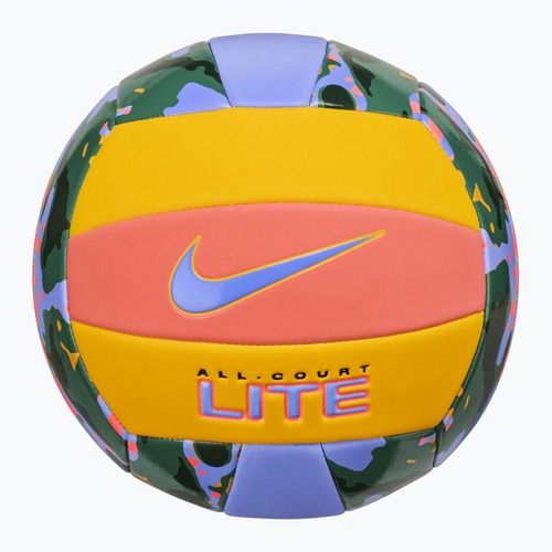М'яч волейбольний Nike All Court Lite Volleyball light wild манго/university gold/royal pulse розмір 5