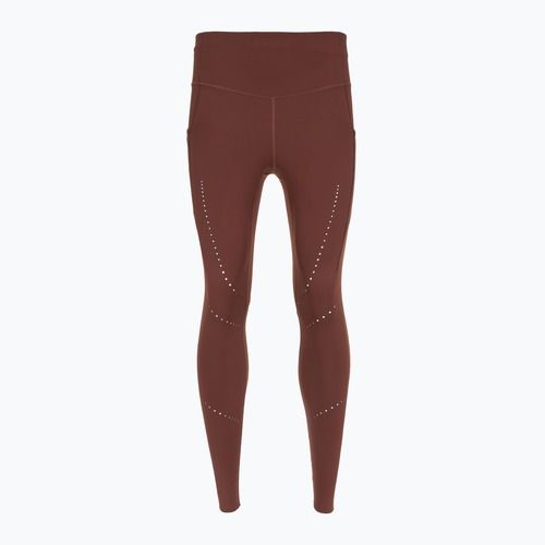 Легінси для бігу жіночі Brooks Method 7/8 Tight run raisin
