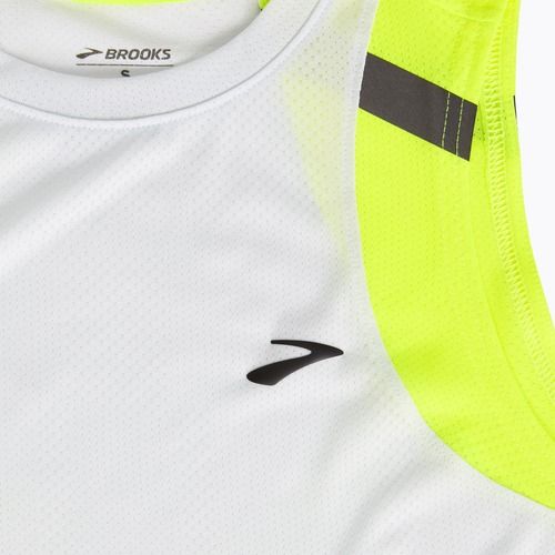 Футболка для бігу жіноча Brooks Carbonite Tank icy grey/nightlife jacquard