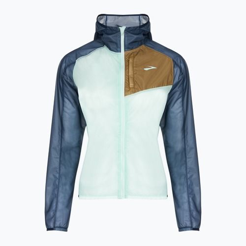 Куртка для бігу жіноча Brooks All Altitude ice blue multi