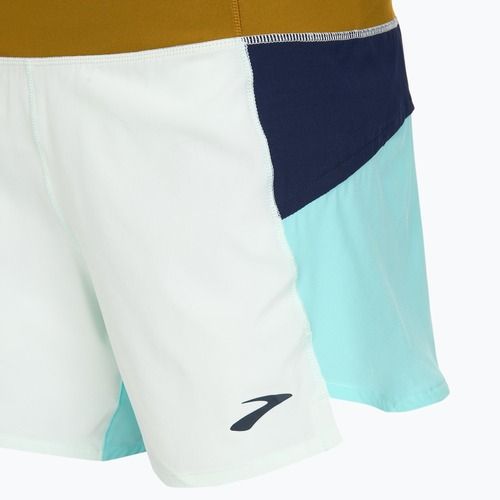 Шорти для бігу жіночі Brooks Chaser 5" ice blue multi
