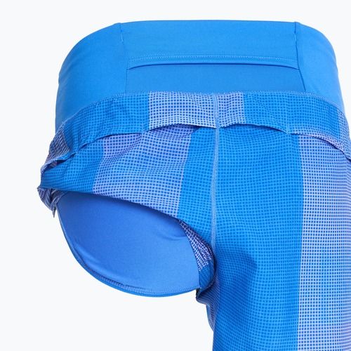 Шорти для бігу жіночі Brooks Chaser 5" blue altitude print