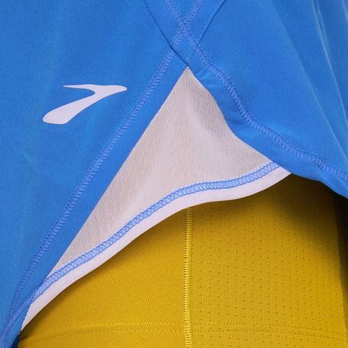 Шорти для бігу жіночі Brooks Chaser 5" 2-In-1 bluetiful/golden hour