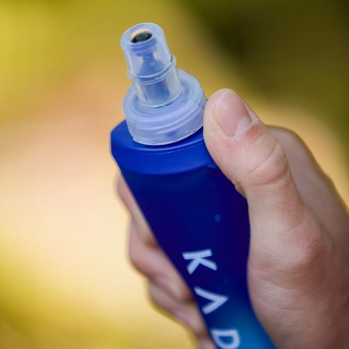Пляшка Softflask KADVA Flowbie 250 мл блакитний