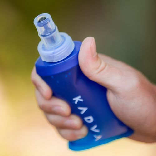 Пляшка Softflask KADVA Flowbie 150 мл блакитний