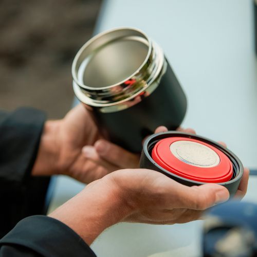 Ізольований контейнер для обіду KADVA Eater 600 мл чорний