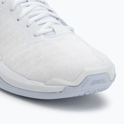 Кросівки гандбольні жіночі Mizuno Wave Stealth Neo white/navy peony/peach parfait