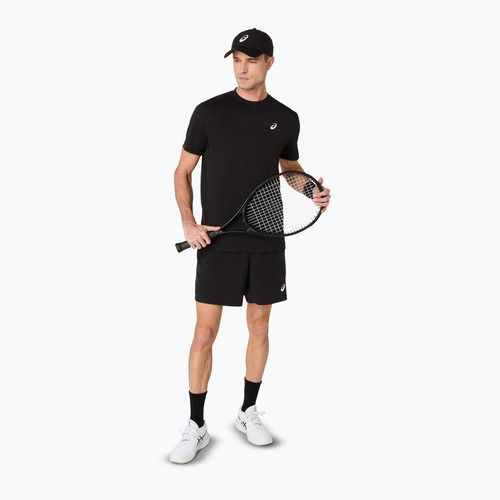 Футболка тенісна чоловіча ASICS Court Top performance black