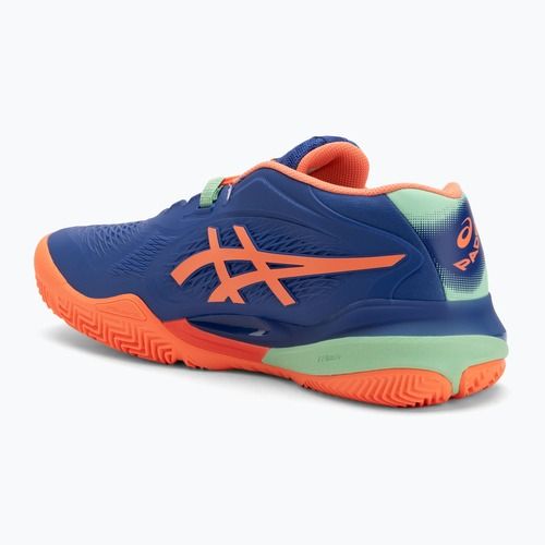 Кросівки для паделю чоловічі ASICS Gel-Resolution X dark cobalt/vivid coral