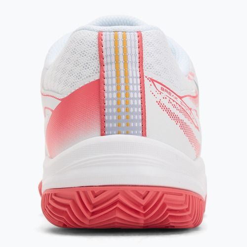 Кросівки тенісні дитячі Mizuno Break Shot 5 Jr CC white/blue granite/calypso coral