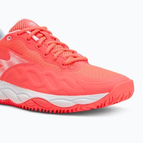 Кросівки тенісні жіночі Mizuno Wave Enforce Court CC W calypso coral/white/barely pink