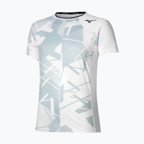 Футболка чоловіча Mizuno Daybreakers Shadow Graphic white/gray
