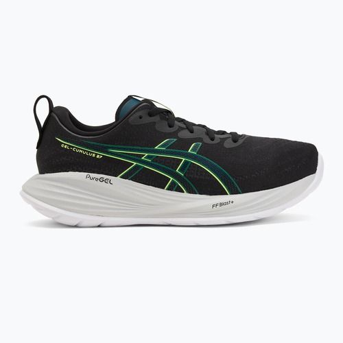 Кросівки для бігу чоловічі ASICS Gel-Cumulus 27 black/lucid yellow