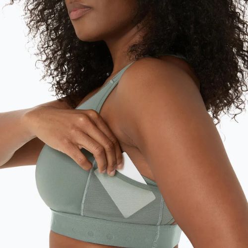 Бюстгальтер для тренувань ASICS Road Compression ink teal/golden yellow