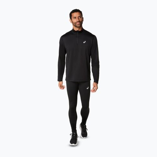 Кофта для бігу чоловіча ASICS Core Half Zip Winter performance black