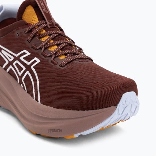 Кросівки для бігу жіночі Asics Gel-Nimbus 27 TR nature bathing/dark red planet