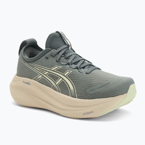Кросівки для бігу жіночі Asics Gel-Nimbus 27 monument/blue/whisper green