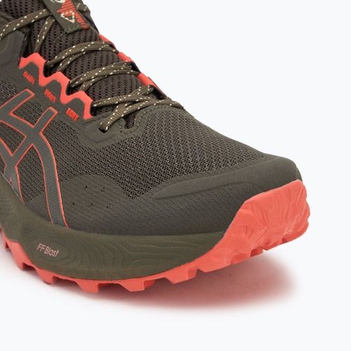 Кросівки для бігу чоловічі ASICS Trabuco Terra 3 brown stone/spicy red
