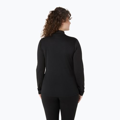Лонгслів для бігу жіночий ASICS Core LS Half Zip Winter performance black