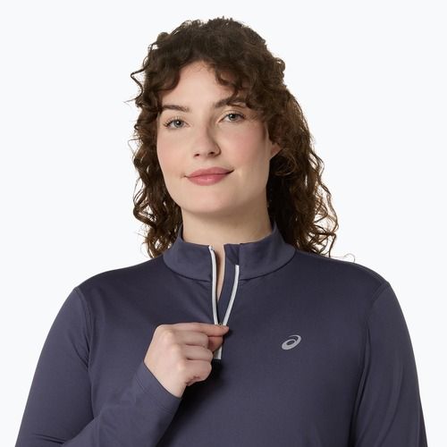 Лонгслів для бігу жіночий ASICS Core LS Half Zip Winter indigo fog