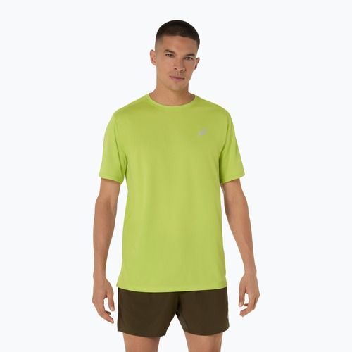 Футболка для бігу чоловіча ASICS Core neon lime