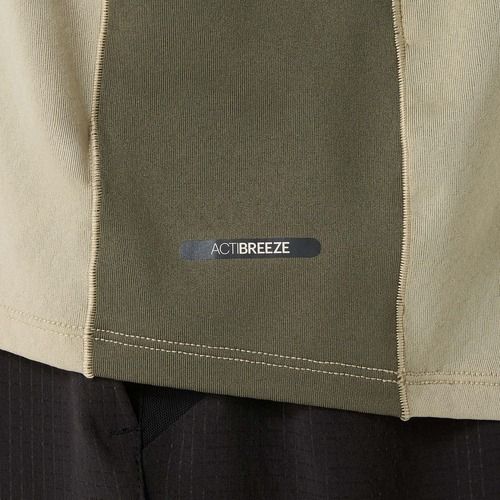 Футболка для бігу чоловіча ASICS Fujitrail Elite Top khaki/mantle green