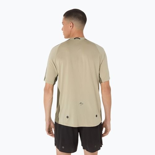 Футболка для бігу чоловіча ASICS Fujitrail Elite Top khaki/mantle green
