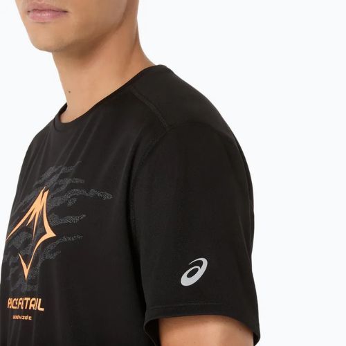 Футболка для бігу чоловіча ASICS Fujitrail Logo SS performance black