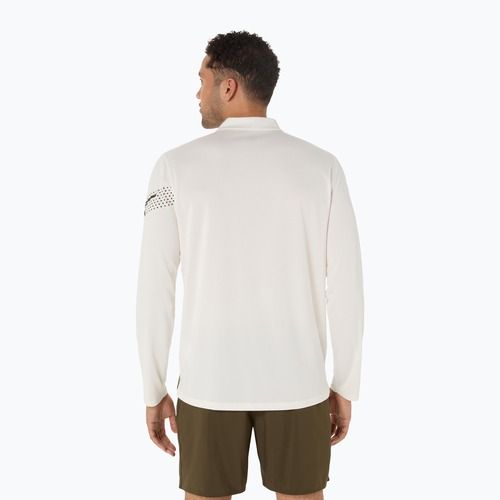Лонгслів для бігу чоловічий ASICS Icon LS 1/2 Zip cream