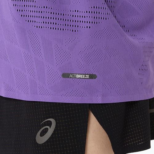 Футболка для бігу чоловіча ASICS Metarun Singlet edo purple