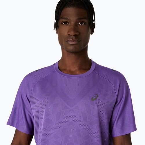 Футболка для бігу чоловіча ASICS Metarun SS Top edo purple