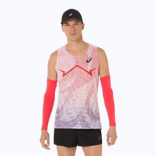 Футболка для бігу чоловіча ASICS Metaspeed Singlet flash red