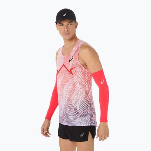 Футболка для бігу чоловіча ASICS Metaspeed Singlet flash red