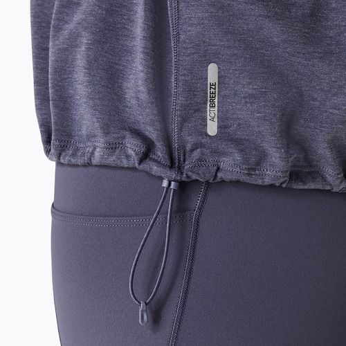 Футболка для бігу жіноча ASICS Nagino Run Adjustable Top indigo fog