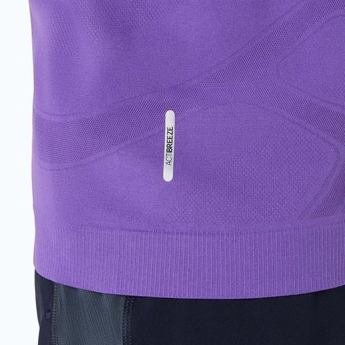 Лонгслів для бігу чоловічий ASICS Road Seamless LS edo purple
