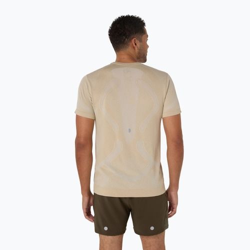 Футболка для бігу чоловіча ASICS Road Seamless cream