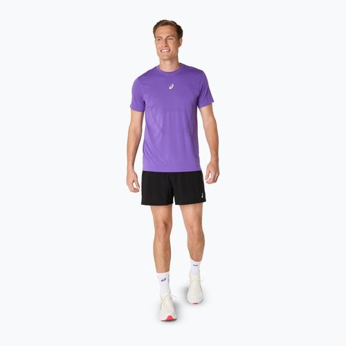 Футболка для бігу чоловіча ASICS Road Seamless edo purple