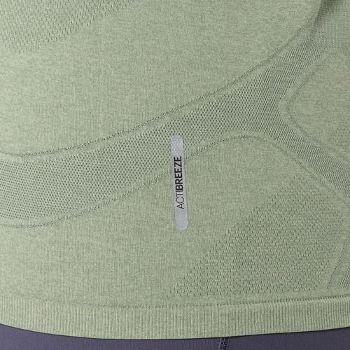 Лонгслів для бігу жіночий ASICS Road Seamless LS monument blue/whisper green