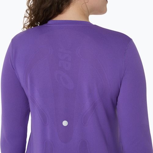 Лонгслів для бігу жіночий ASICS Road Seamless LS edo purple