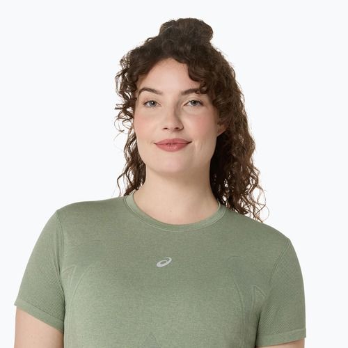 Футболка для бігу жіноча ASICS Seamless monument blue/whisper green