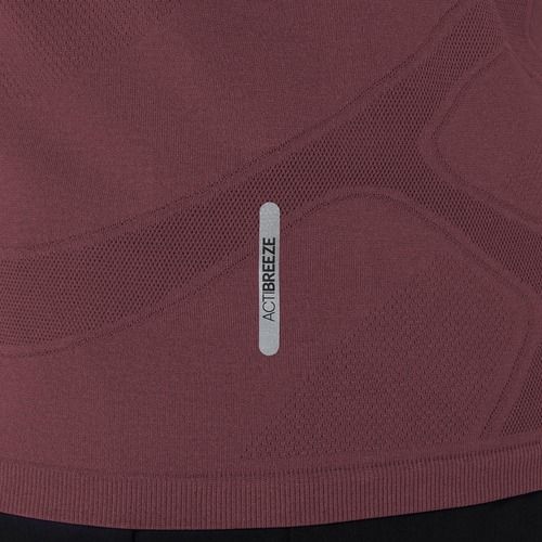 Футболка для бігу жіноча ASICS Seamless dark currant/port royal