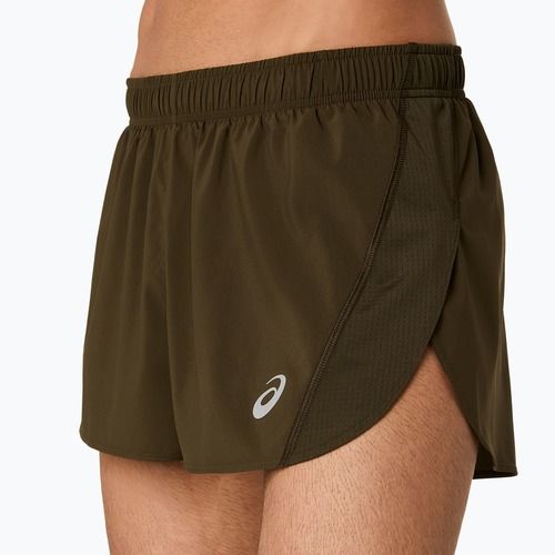 Шорти для бігу чоловічі ASICS Core Split Short brown stone