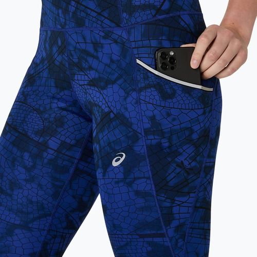 Легінси для бігу жіночі ASICS Road Lite-Show performance black/dark cobalt