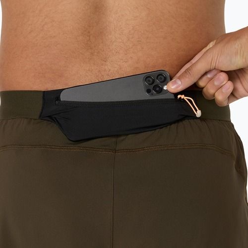 Шорти для бігу чоловічі ASICS Road 5IN brown stone