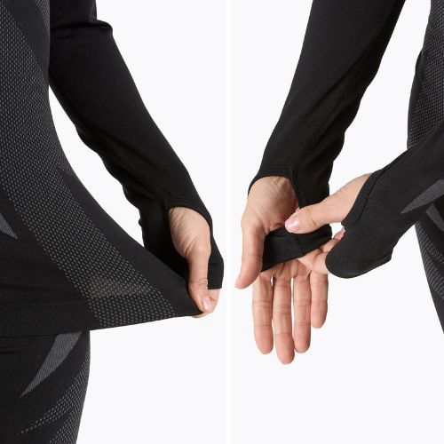 Комплект білизни термоактивної жіночий KADVA ALPINESTEP THERMO LIGHT PLUS чорний