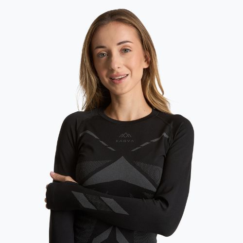 Комплект білизни термоактивної жіночий KADVA ALPINESTEP THERMO LIGHT PLUS чорний